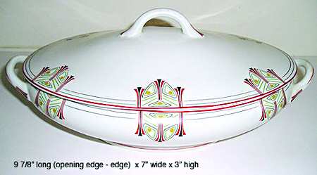 SY464 Oval Covered Vegetable