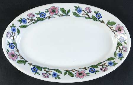 STR54 10" Oval Serving Platter