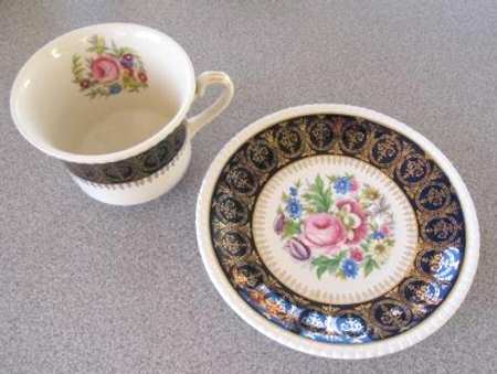 SIM21 Flat Cup & Saucer Set