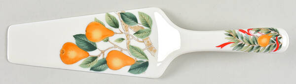 Christmas Partridge Solid Ceramic Pie/Cake Server