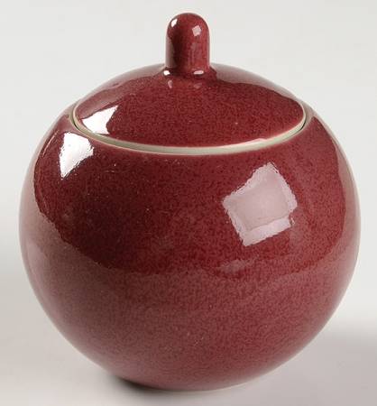 Colorstone Cinnabar (Textured) Sugar Bowl & Lid