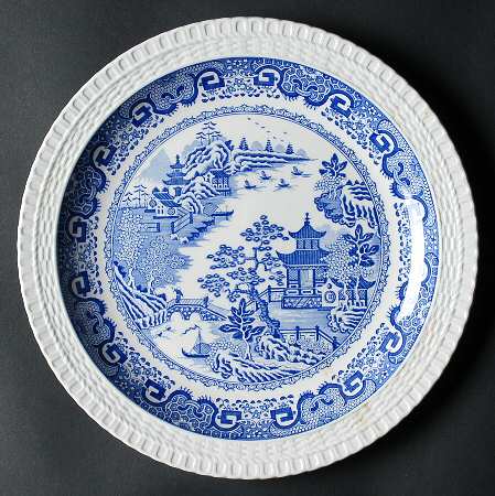 Willow Series (Blue Room) Dinner Plate