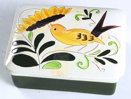 3843 Cigarette Box & Lid