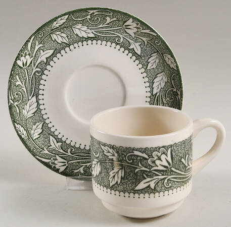 Avon Flat Cup & Saucer Set by SCIO