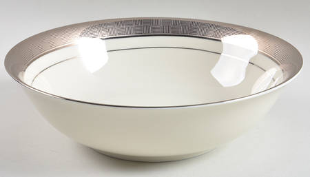 Metropolitan Platinum 9" Round Vegetable Bowl