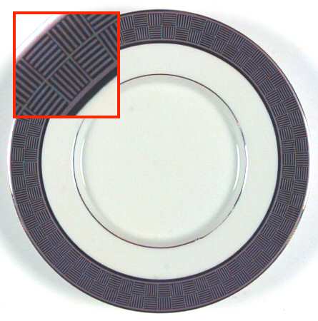 Metropolitan Platinum Saucer