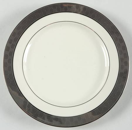 Metropolitan Platinum Salad Plate