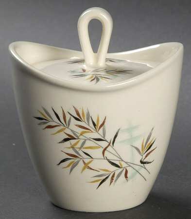 Wild Rice Sugar Bowl & Lid