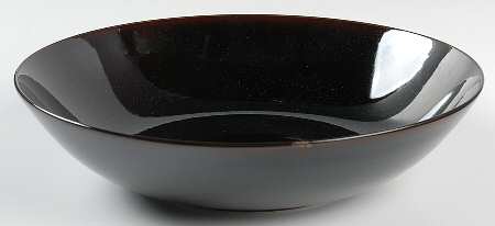 Luna Mahogany (Brown) 10" Large Salad Serving Bowl