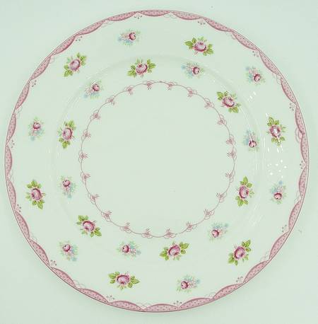 Rosebud Salad Plate