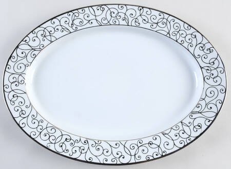 Plaza 16" Oval Serving Platter