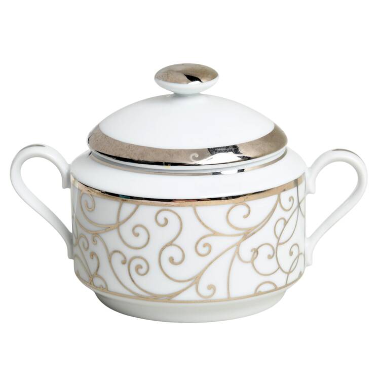 Plaza Sugar Bowl & Lid