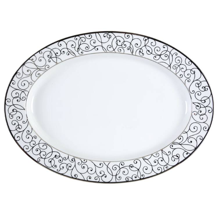 Plaza 15" Oval Serving Platter