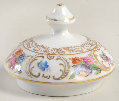 Royal Dresdner Art Blue (Panels) Lid for Sugar Bowl