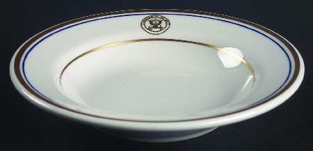 US Navy Rim Cereal Bowl