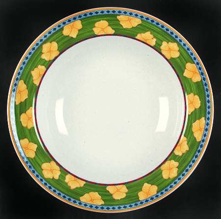 Summer Song Rim Soup Bowl