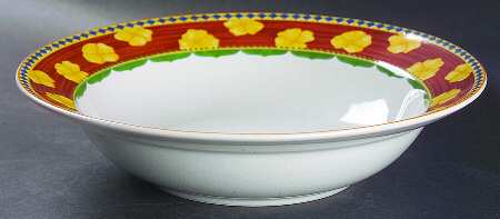 Summer Song 9" Round Vegetable Bowl