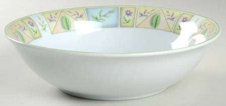 Spring Medley 9" Round Vegetable Bowl