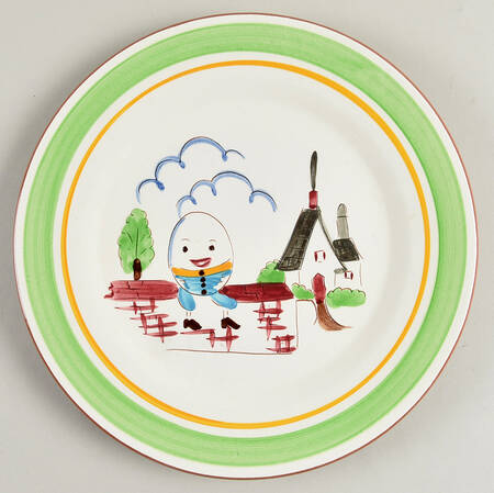Humpty Dumpty Child's Plate