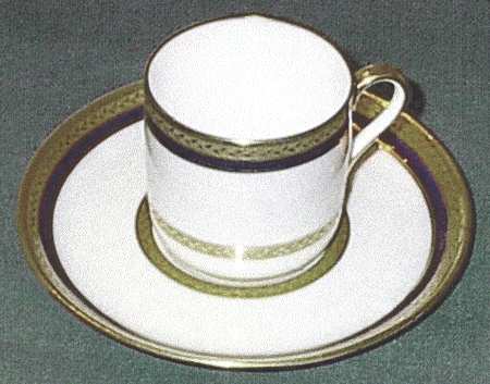 A130 Flat Demitasse Cup & Saucer Set