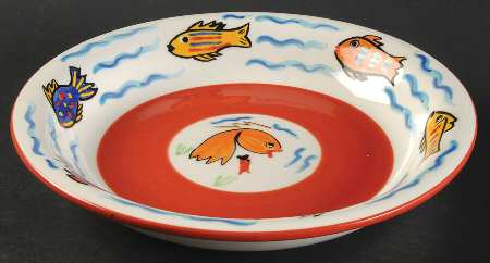 Les Tropiques 8" Soup/Pasta Bowl