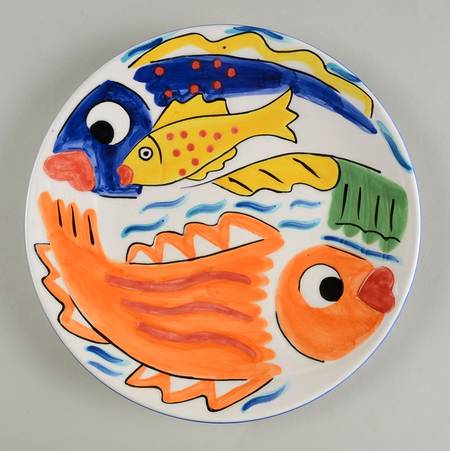 Les Tropiques Luncheon Plate