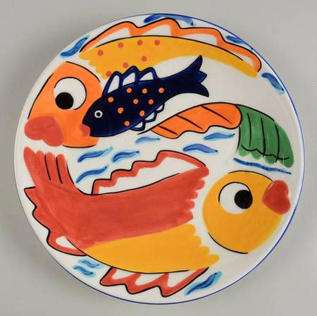 Les Tropiques Luncheon Plate