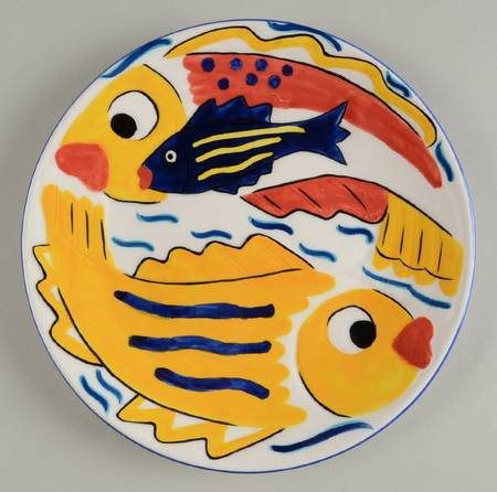 Les Tropiques Luncheon Plate