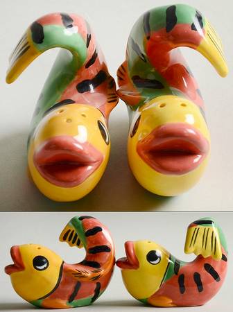 Les Tropiques Figural Salt & Pepper Set