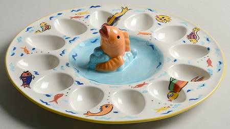 Les Tropiques Deviled Egg Plate