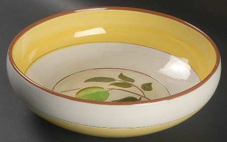 Lime 10" Large Salad Serving Bowl