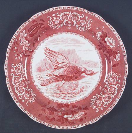 Camilla Red (Game Bird Center) by Spode