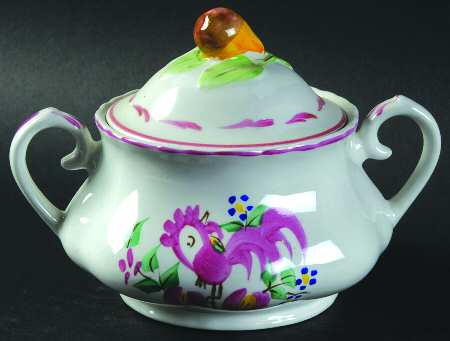 SIM22 Sugar Bowl & Lid