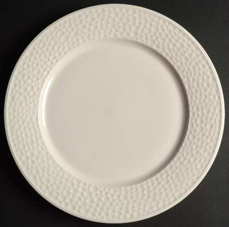 Lisbon White 12" Chop Plate (Round Platter)