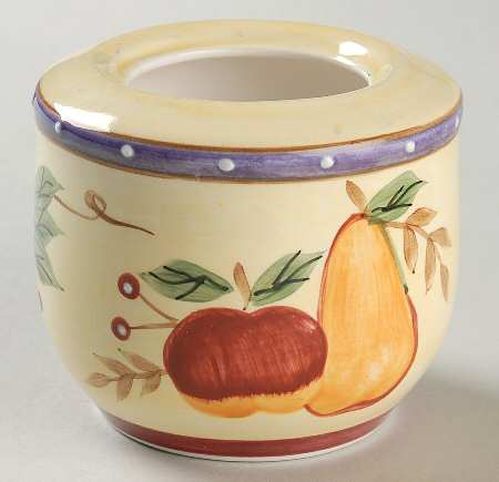 Fruit Basket Sugar Bowl No Lid
