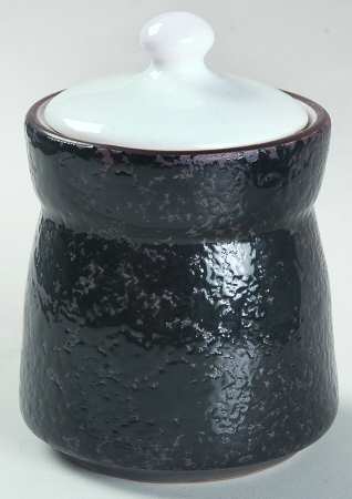 Tuxedo Sugar Bowl & Lid