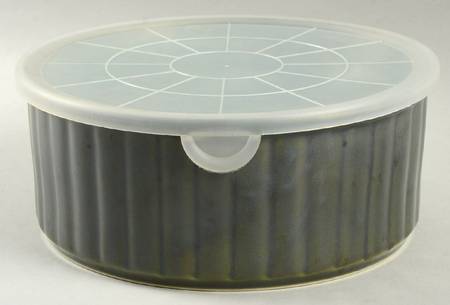 Nova Green 8" Ceramic Storage Bowl & Plastic Lid