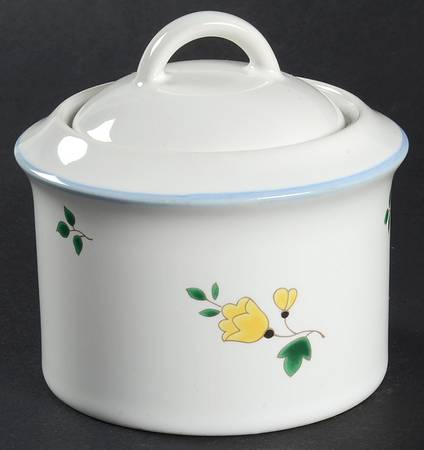 Chateau Fleur Sugar Bowl & Lid