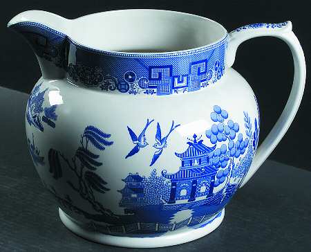 Willow Blue (New, 2002) 240 Oz Dutch Jug