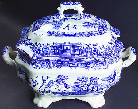 Willow Blue (New, 2002) Tureen &  Lid