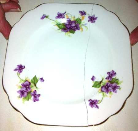124-13 Square Bread & Butter Plate