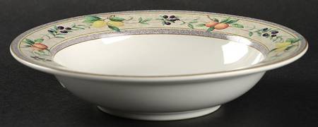 Sun Kissed Rim Fruit/Dessert (Sauce) Bowl