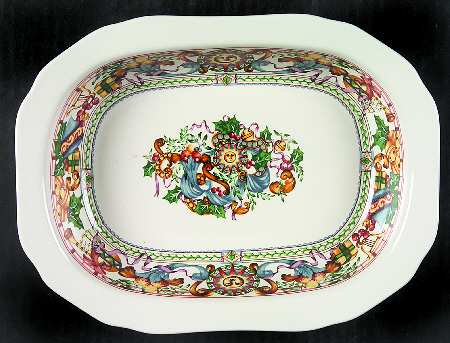 Millennium Christmas 9" Oval Vegetable Bowl