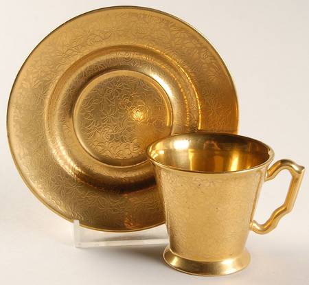 SFR1 Footed Demitasse Cup & Saucer Set