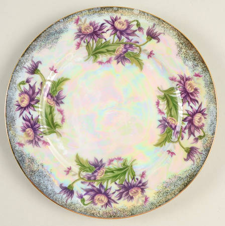 Flower of the Month Salad Plate
