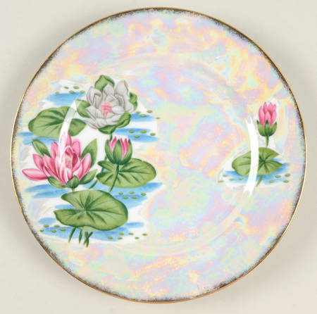 Flower of the Month Salad Plate