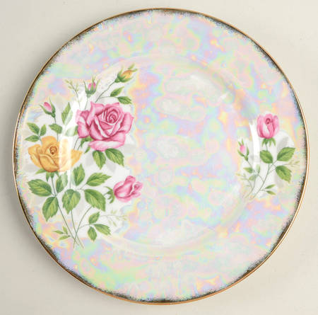 Flower of the Month Salad Plate