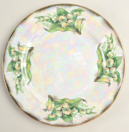Flower of the Month Salad Plate