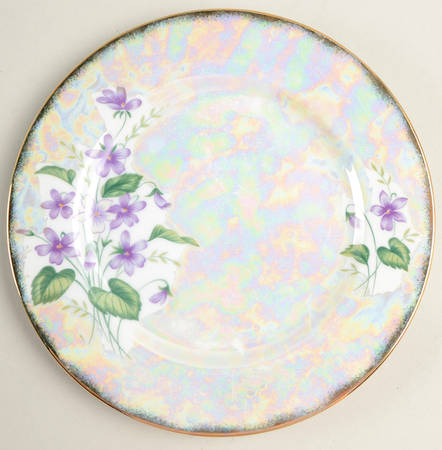 Flower of the Month Salad Plate