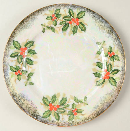 Flower of the Month Salad Plate